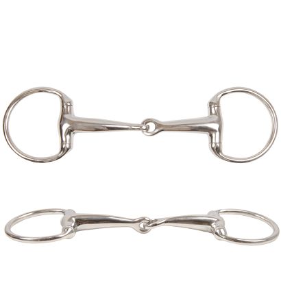 Solid eggbutt bit STALLION NY  / 15133 