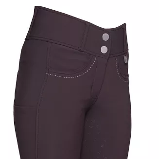 Bryczesy damskie LAURIA GARRELLI  Arezzo pełny silikonowy lej, Dark Brown / 15377 - 3
