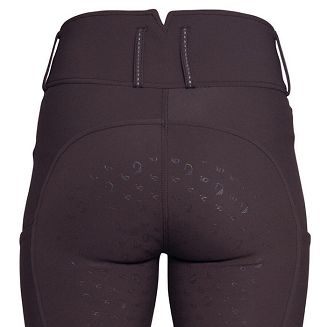 Ladies’ Breeches LAURIA GARRELLI Arezzo, Full Silicone Seat, Dark Brown / 15377 - 4