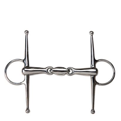 Wędzidło z wąsami, puste, z łącznikiem FEELING  stal nierdzewna / 605660