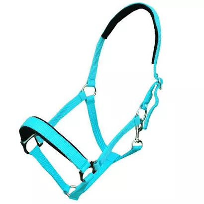 Padded tape halter MUSTANG light celadon / 0002