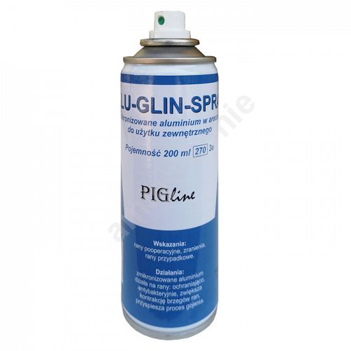 Zmikronizowane aluminium na rany Alu Glin Spray / 200ml