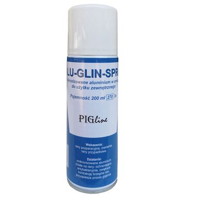 Zmikronizowane aluminium na rany Alu Glin Spray / 200ml