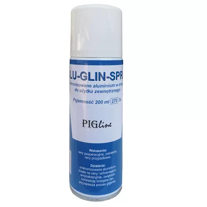 Zmikronizowane aluminium na rany Alu Glin Spray / 200ml