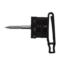 Izolator HORIZONT ROLOS do taśmy 40 mm, zatrzaskowy, do ogrodzenia elektrycznego dla koni/ 14055K-25