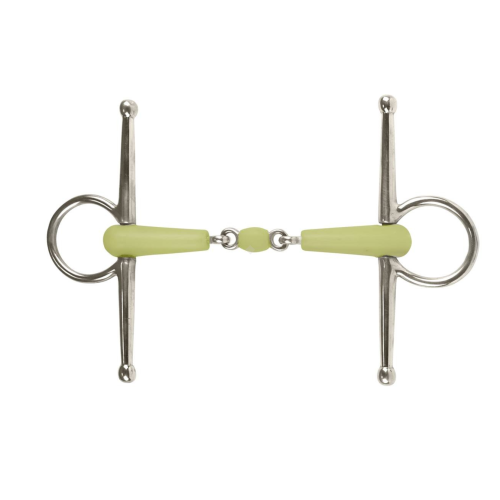 Full cheek double jointed snaffle bit York flavoured 18 mm