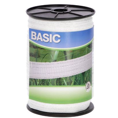 Taśma do ogrodzenia elektrycznego KERBL Basic 200m, 20mm, 4 x 0,16 / 11-0613