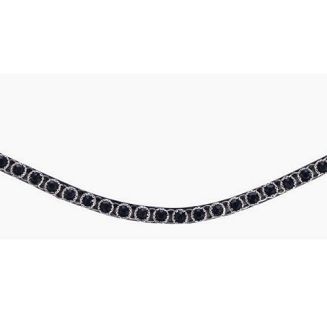 wykonany z czarnej skóry naturalnej 