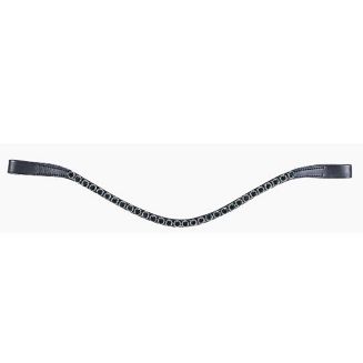 Naczółek HKM Precious, Jesień - Zima 2022/23 - kolor zielony - deep green