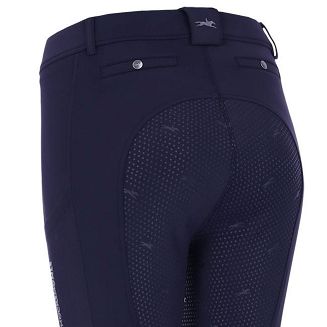 Bryczesy-leginsy damskie  SCHOCKEMÖHLE Air Sporty z pełnym, silikonowym lejem - Dark Navy - 2