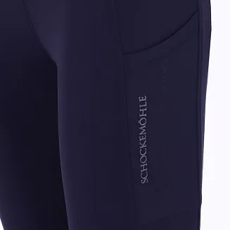 Bryczesy-leginsy damskie  SCHOCKEMÖHLE Air Sporty z pełnym, silikonowym lejem - Dark Navy - 4