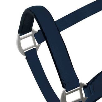 Halter FLUO lined- navy blue - 5