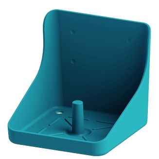 Podstawka pod lizawkę solną KERBL na 10kg kostkę - AKWAMARYNA