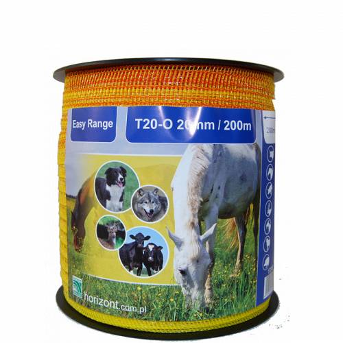 HORIZONT ROLOS Electric fence EASY RANGE T20-O 200m (20mm) / 17245