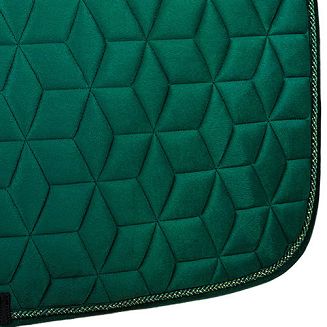 Saddle Pad VS HORSENJOY Velvet  Green / 1903 - 3