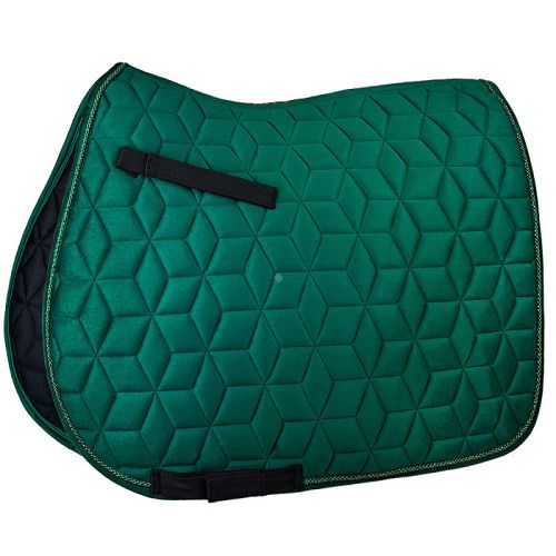 Saddle Pad VS HORSENJOY Velvet  Green / 1903