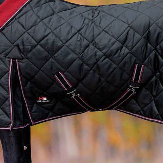 Stable Rug HORSENJOY Meribel 1200D , 300g Filling Black/ 80901 - 3