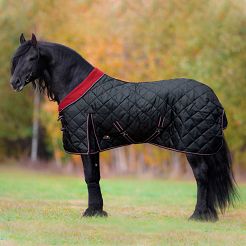 Stable Rug HORSENJOY Meribel 1200D , 300g Filling Black/ 80901