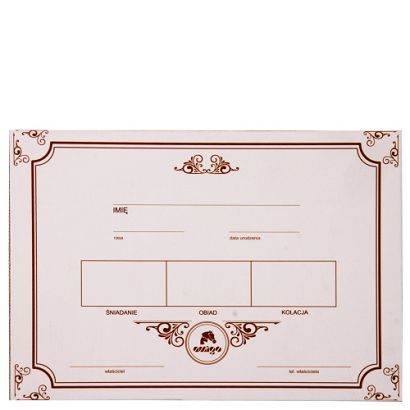 Tabliczka na boks – posiłki i karmienie konia