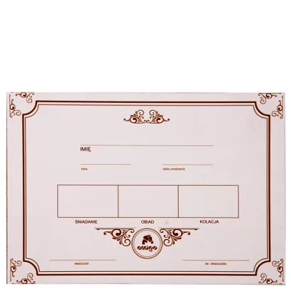 AMIGO Horse Name Plate Set