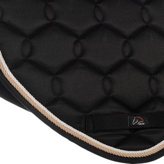 Saddle cloth jumping HKM- Kopenhagen - black/ 15038 - 2