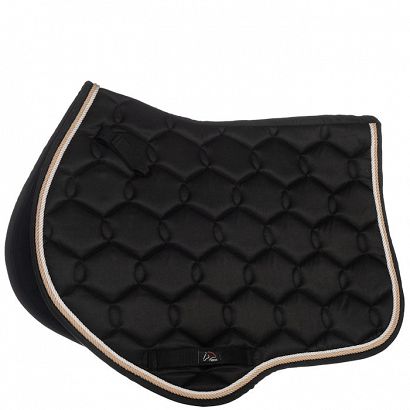 Saddle cloth jumping HKM- Kopenhagen - black/ 15038