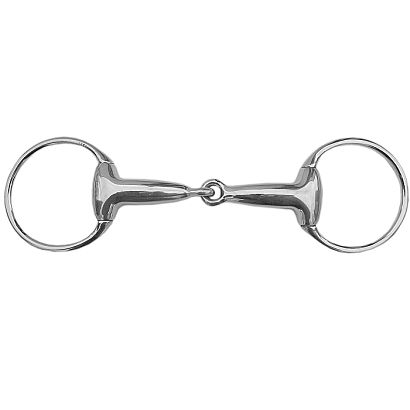 Hollow eggbutt bit STALLION-L / 15141