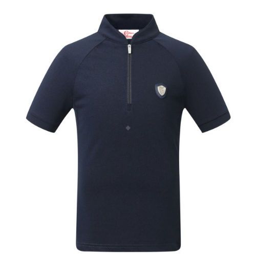 Koszulka polo młodzieżowa COVALLIERO, Wiosna - Lato 2022 - kolor granatowy - dark navy