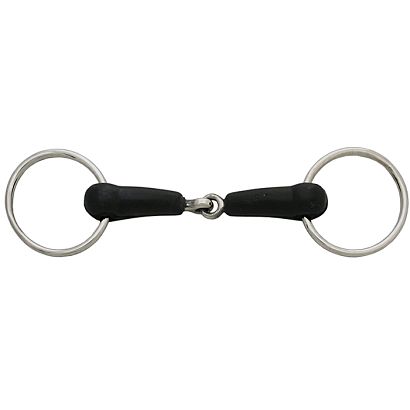 Rubber snaffle bit STALLION-L / 15182 