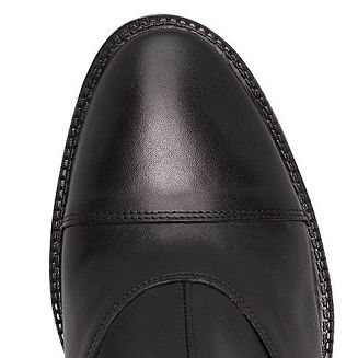 HIPPICA sztyblety ELITE - krótkie buty do jazdy konnej zapinane na zamek czarne