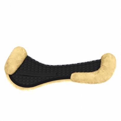 Sheepskin All Purpose Half Pad MATTES with Pommel and Cantle Trim