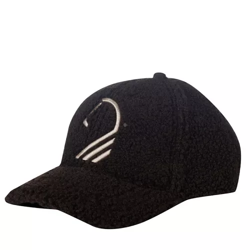 Faux-Fur Baseball Cap LAURIA GARRELLI Arezzo Dark Brown / 15386