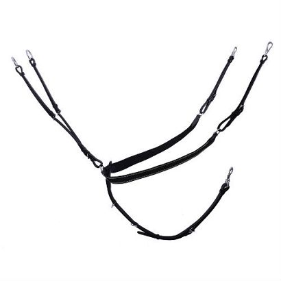 Napierśnik z wytokiem, skórzano-elastyczny SCHOCKEMÖHLE  Pro Jump Plus  / 1120-00022