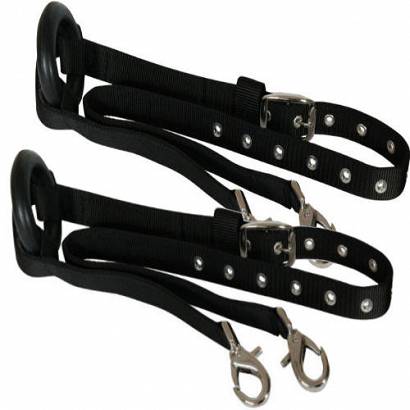 Nylon side reins with rubber rings / 060