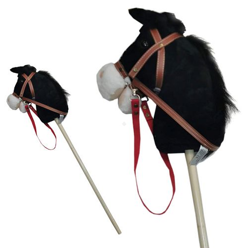 Hobby Horse NC – Horse Head on a Stick Black