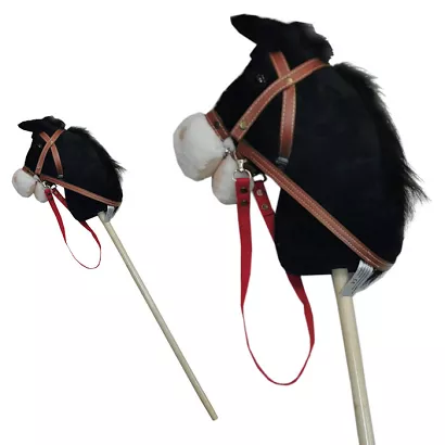 Hobby Horse NC Głowa konia na kilju, kolor czarny