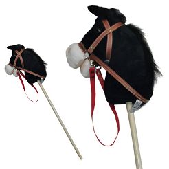 Hobby Horse NC – Horse Head on a Stick Black