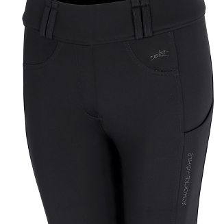 Women’s Winter Riding Tights SCHOCKEMÖHLE Dorina Black - 3