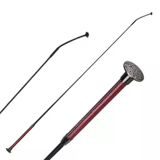 Bat ujeżdżeniowy QHP SPIRAL - burgundy