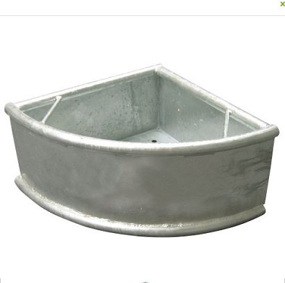 Triangular Trough galvanized