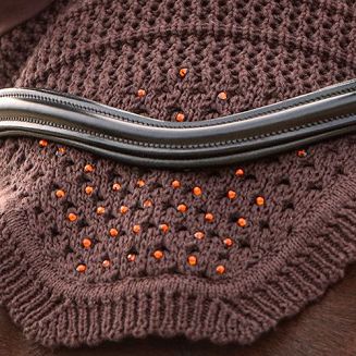 Fly Veil SCHOCKEMÖHLE SP Elegant Spark Style – Mocca - 3