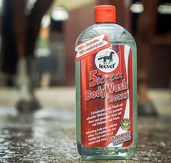 Horse shampoo 5 STARS BIOTIN LEOVET 500ml 