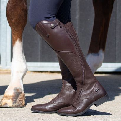 Riding boot QHP TAMAR brown  / 7237