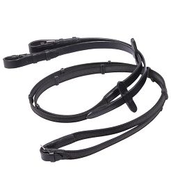 Wodze gumowane DAW-MAG ze stoperami 18mm Czarne / 17061