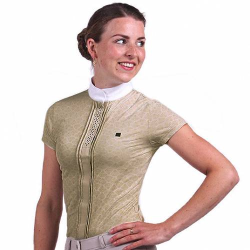 Rose Gold Dots *NEW SPRING/SUMMER 2020* Pikeur Cassis Ladies Competition Shirt
