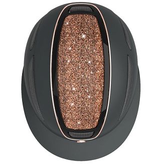 Riding Helmet COVALLIERO Elite Polo, Rose Gold BlackEN1384:2023 / 3230 - 3