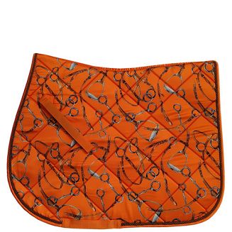 Czaprak wszechstronny VS HKM Allure, Lato 2022 / 13227 Kolor pomarańczowy - orange.