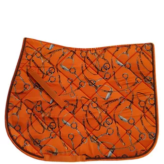 Czaprak wszechstronny VS HKM Allure, Lato 2022 / 13227 Kolor pomarańczowy - orange.