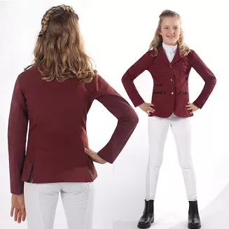 Rajtrok (frak skokowy) QHP Juliet młodzieżowy / 8516 kolor burgundy