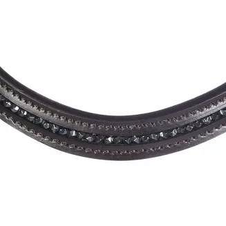 Padded Bridle  HKM Ira brown / 14529 - 3